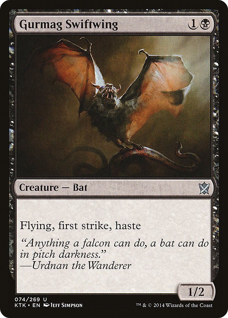 Gurmag Swiftwing [Khans of Tarkir] Foil