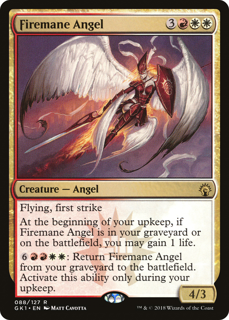 Firemane Angel [Guilds of Ravnica Guild Kit]