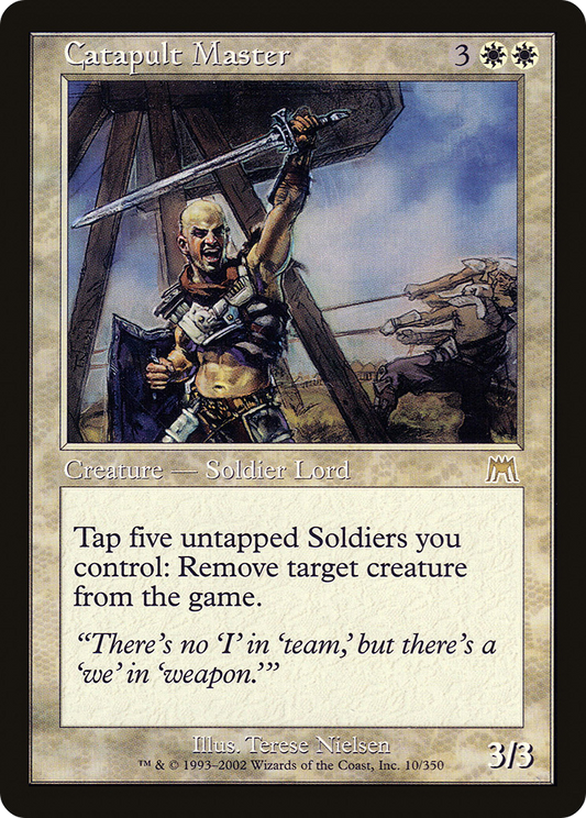 Catapult Master [Onslaught] Foil