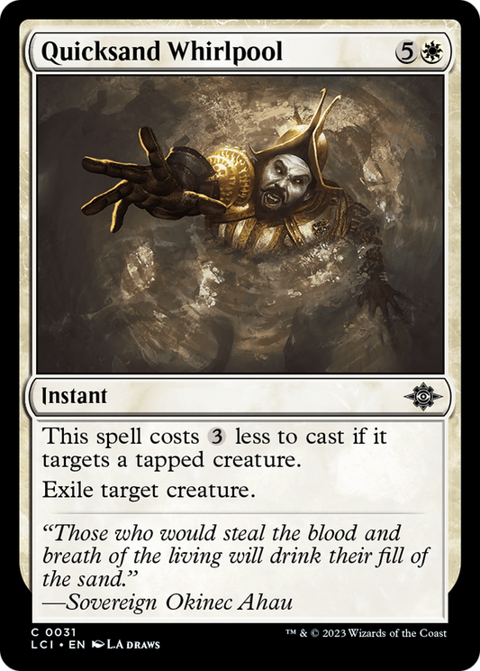 Quicksand Whirlpool [The Lost Caverns of Ixalan] Foil