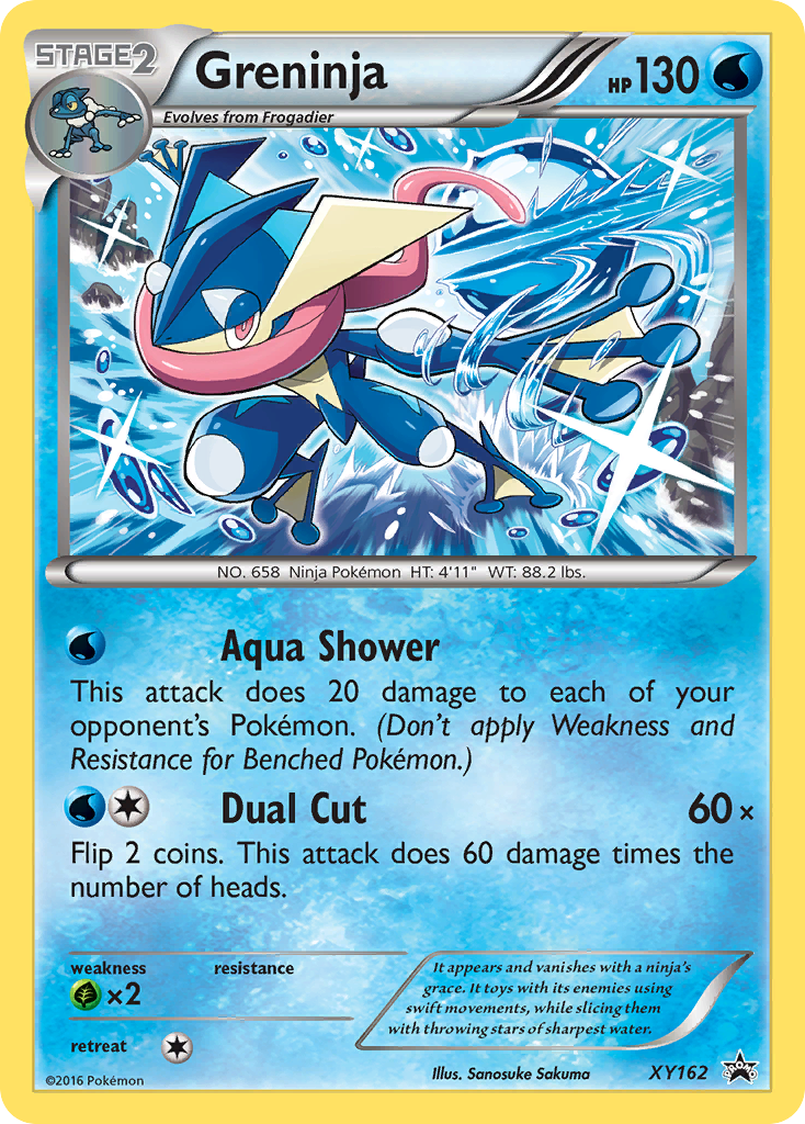 Greninja (XY162) [XY: Black Star Promos] | Silver Goblin