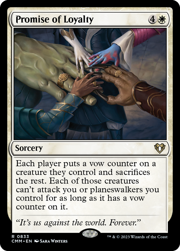 Promise of Loyalty [Commander Masters] | Silver Goblin