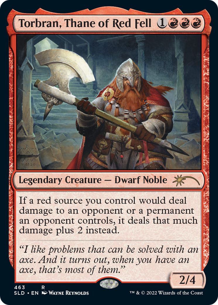 Torbran, Thane of Red Fell [Secret Lair Drop Series] Foil