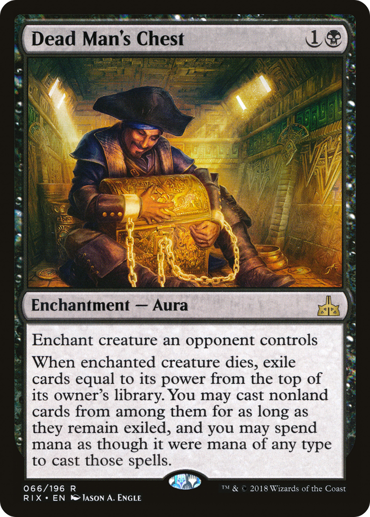 Dead Man's Chest [Rivals of Ixalan] Foil