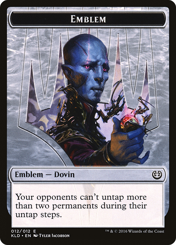Dovin Baan Emblem (012) - Kaladesh Tokens