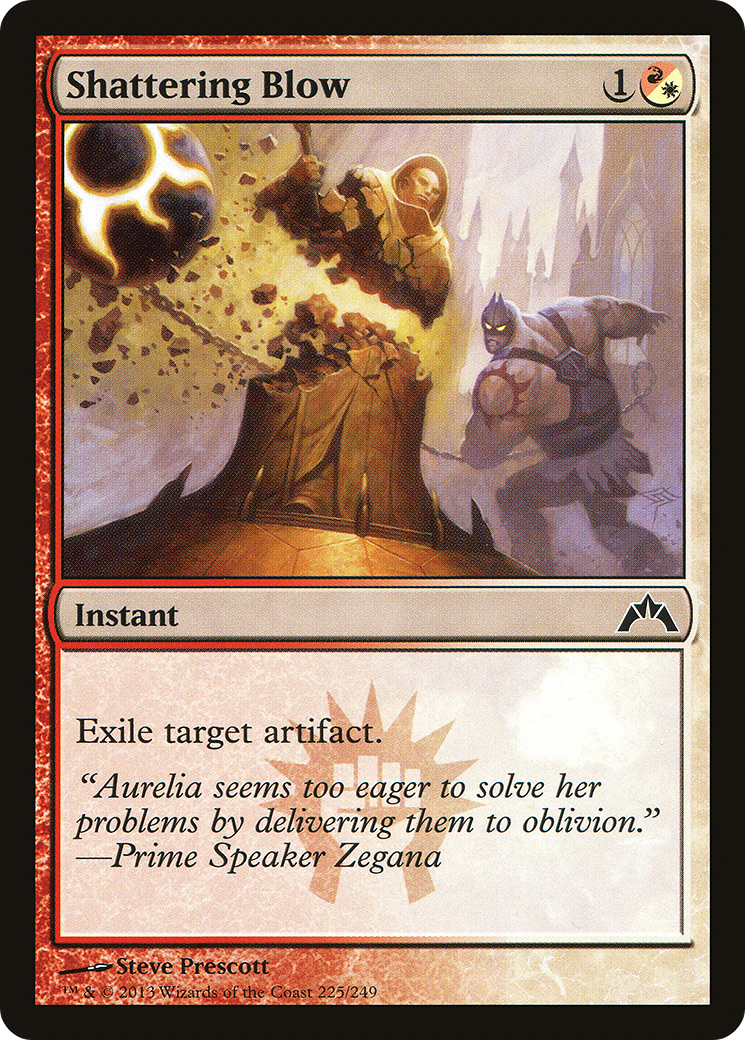 Shattering Blow (225) Foil - Gatecrash
