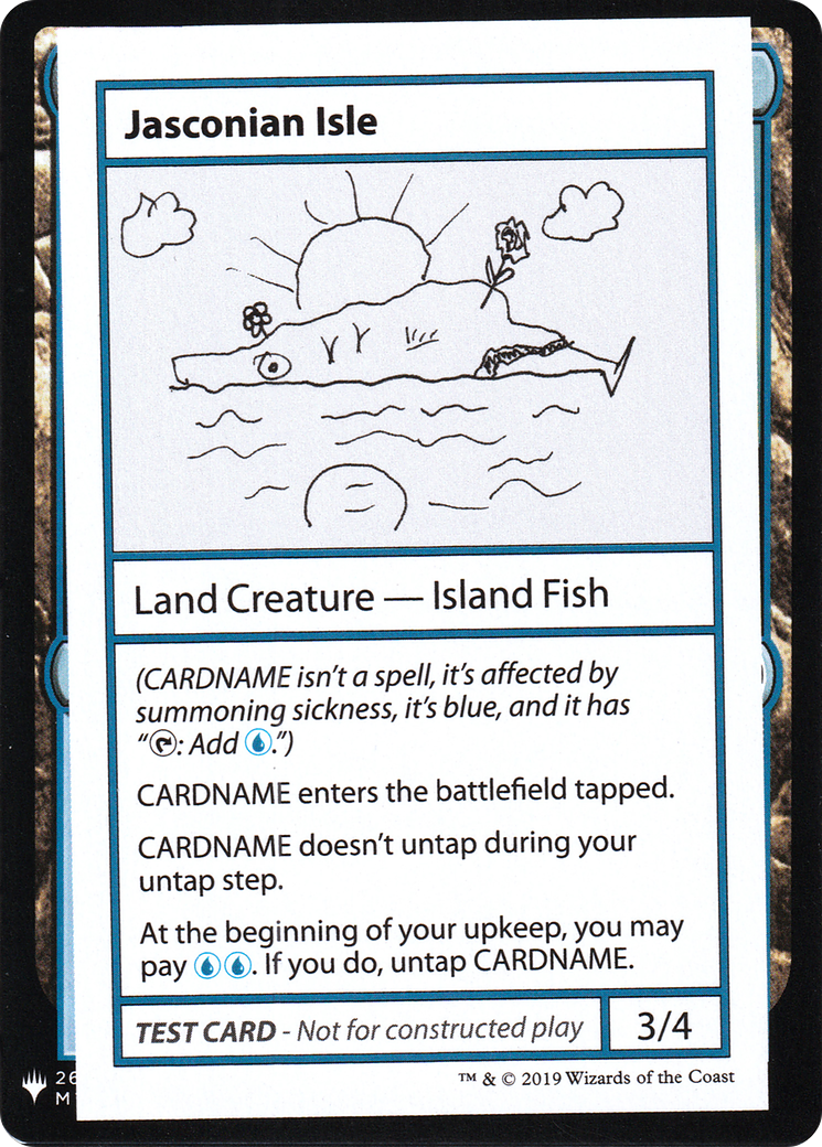 Jasconian Isle (117) - Mystery Booster Playtest Cards 2019