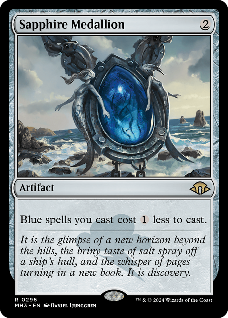 Sapphire Medallion (296) - Modern Horizons 3