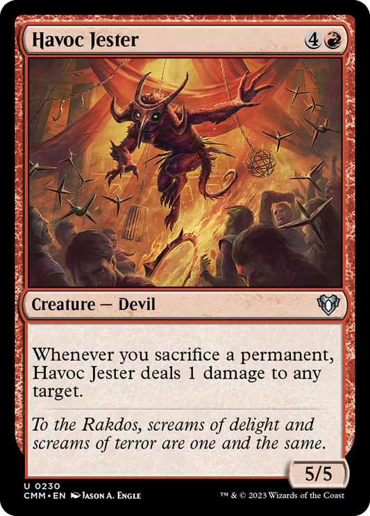 Havoc Jester [Commander Masters] Foil