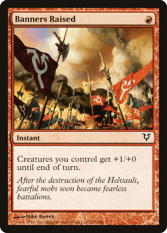 Banners Raised [Avacyn Restored] Foil