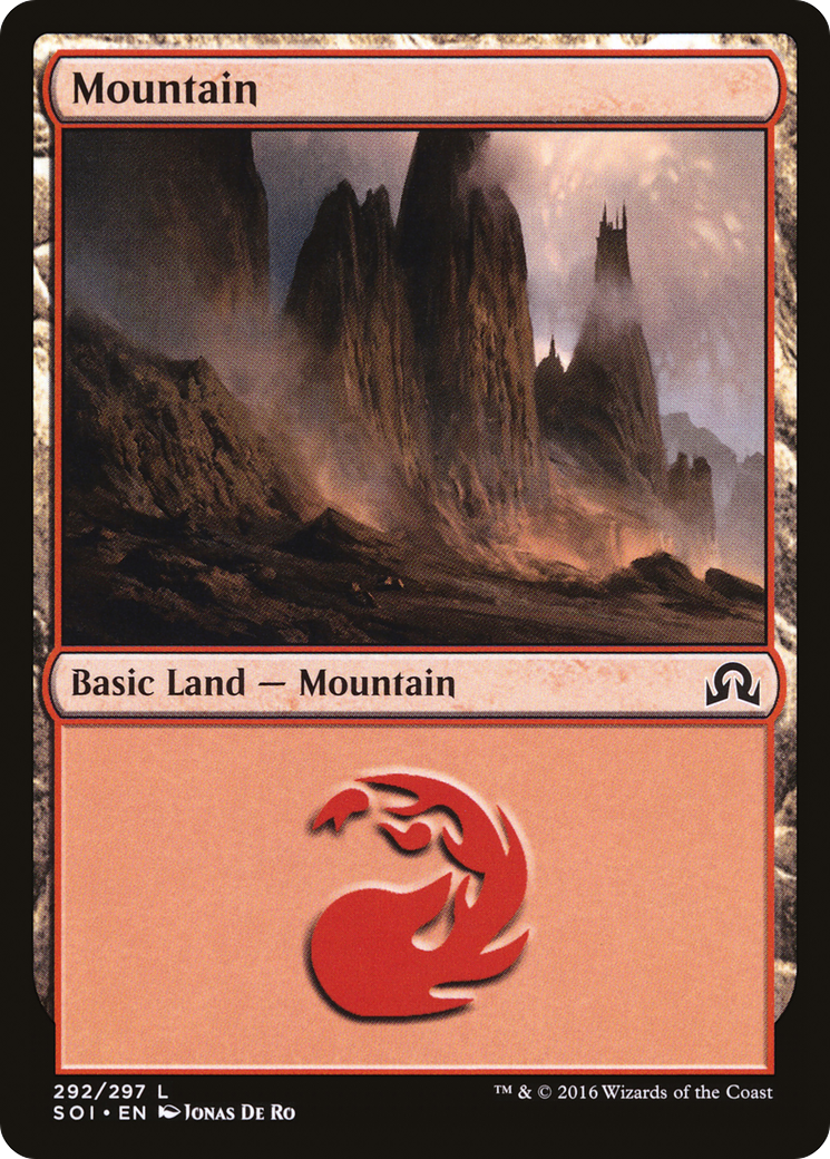 Mountain (292) [Shadows over Innistrad] Foil