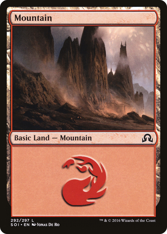 Mountain (292) [Shadows over Innistrad] Foil