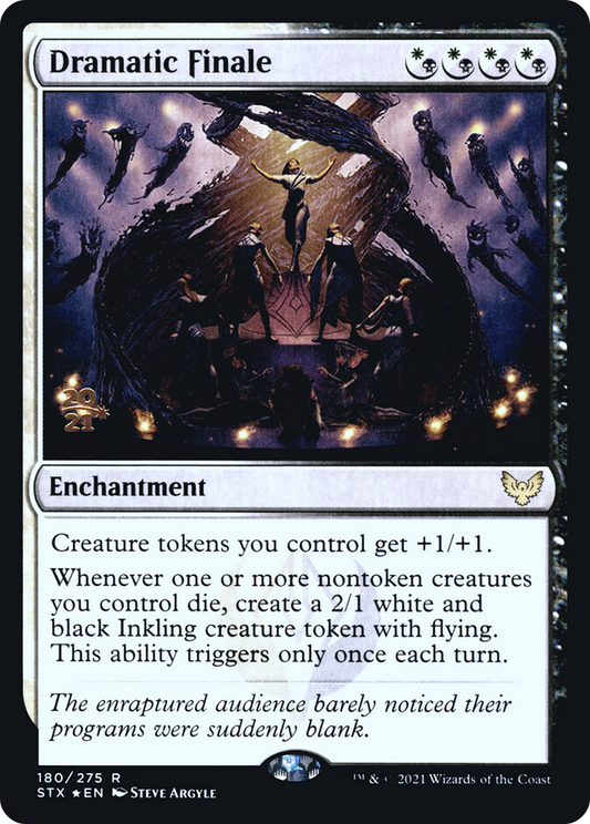 Dramatic Finale [Strixhaven: School of Mages Prerelease Promos]