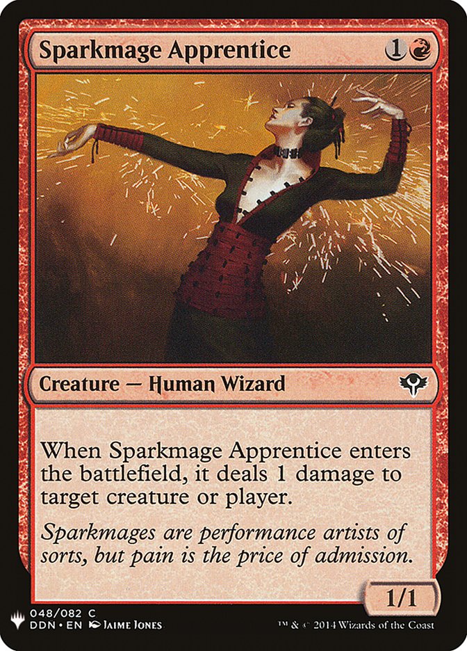 Sparkmage Apprentice [Mystery Booster] | Silver Goblin