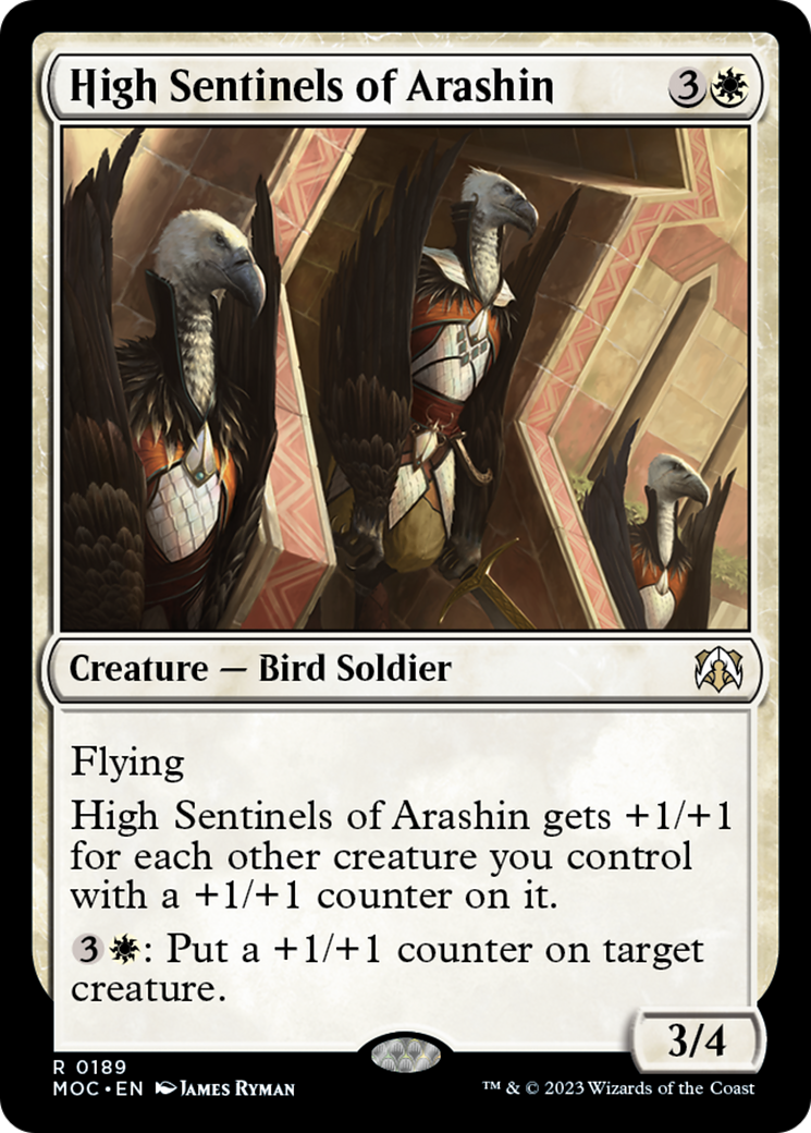 High Sentinels of Arashin [March of the Machine Commander] | Silver Goblin