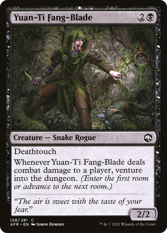 Yuan-Ti Fang-Blade [Dungeons & Dragons: Adventures in the Forgotten Realms] Foil