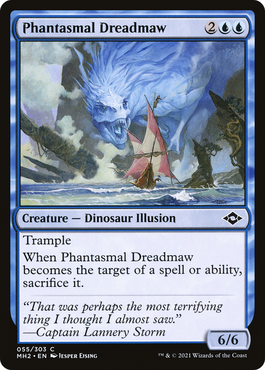 Phantasmal Dreadmaw [Modern Horizons 2] Foil