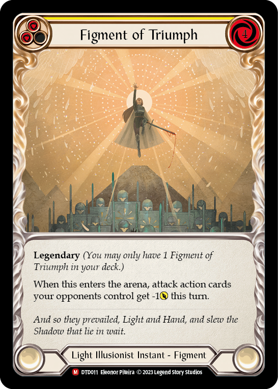 Figment of Triumph // Victoria, Archangel of Triumph [DTD011 //] (Dusk Till Dawn) | Silver Goblin