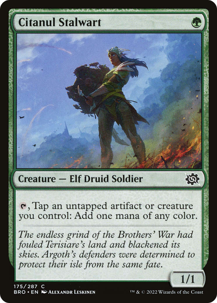 Citanul Stalwart [The Brothers' War] | Silver Goblin