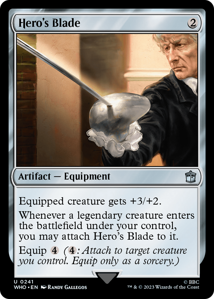 Hero's Blade [Doctor Who] Foil
