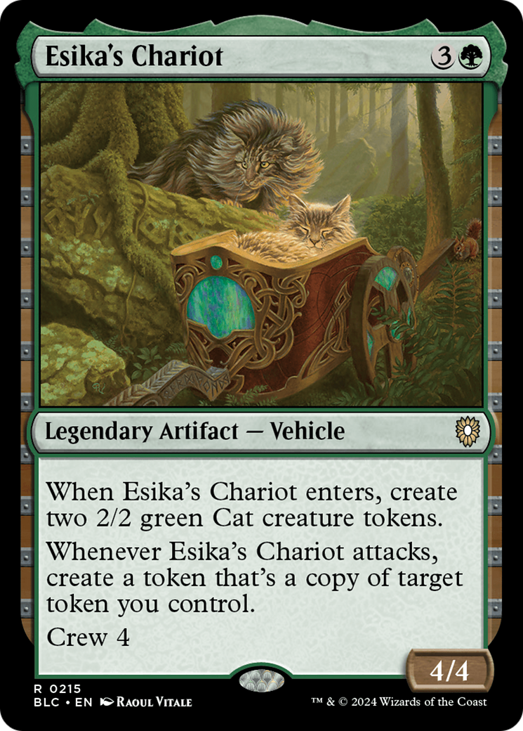 Esika's Chariot [Bloomburrow Commander] | Silver Goblin