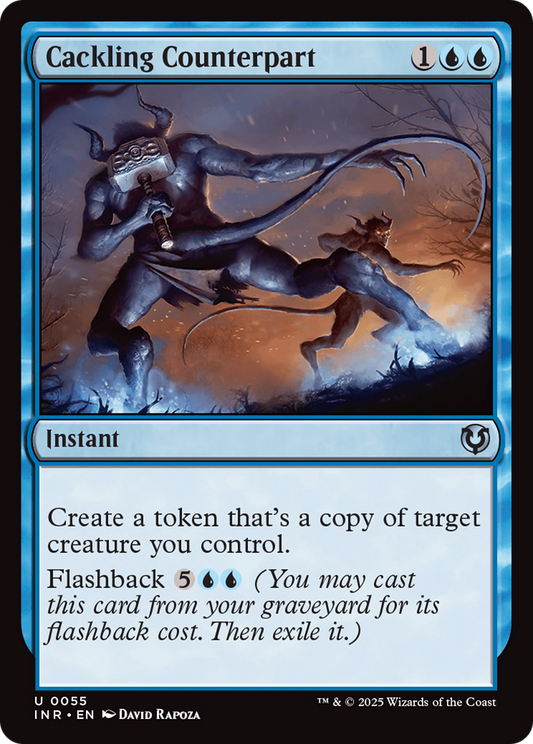 Cackling Counterpart Foil (055) - Innistrad Remastered