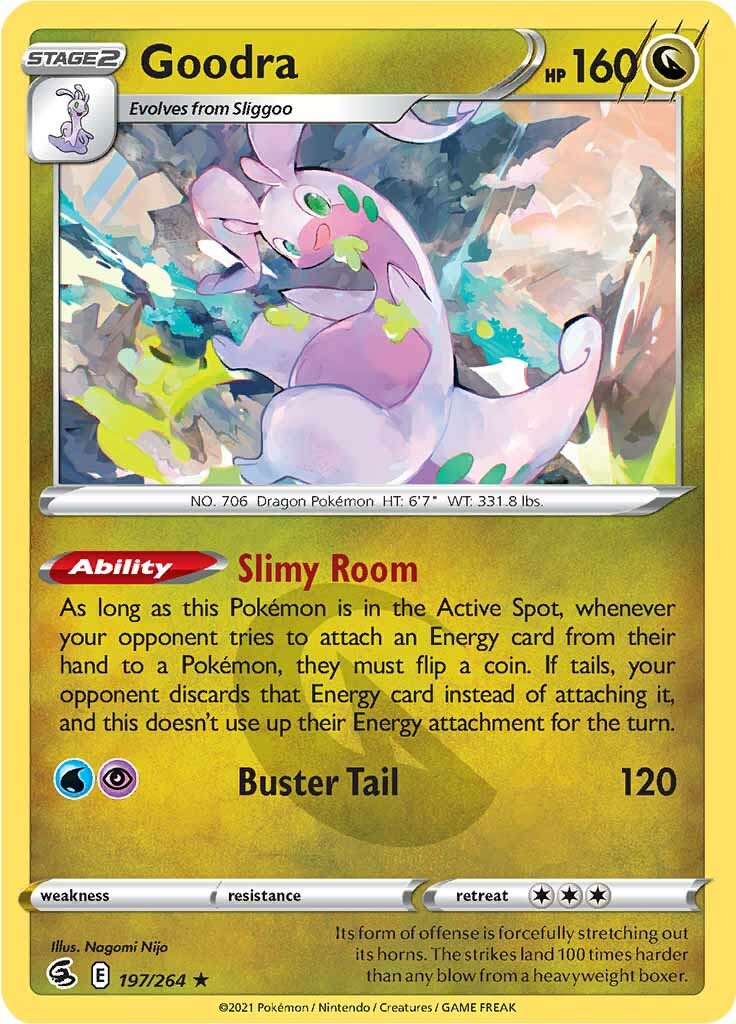 Goodra (197/264) [Sword & Shield: Fusion Strike] | Silver Goblin