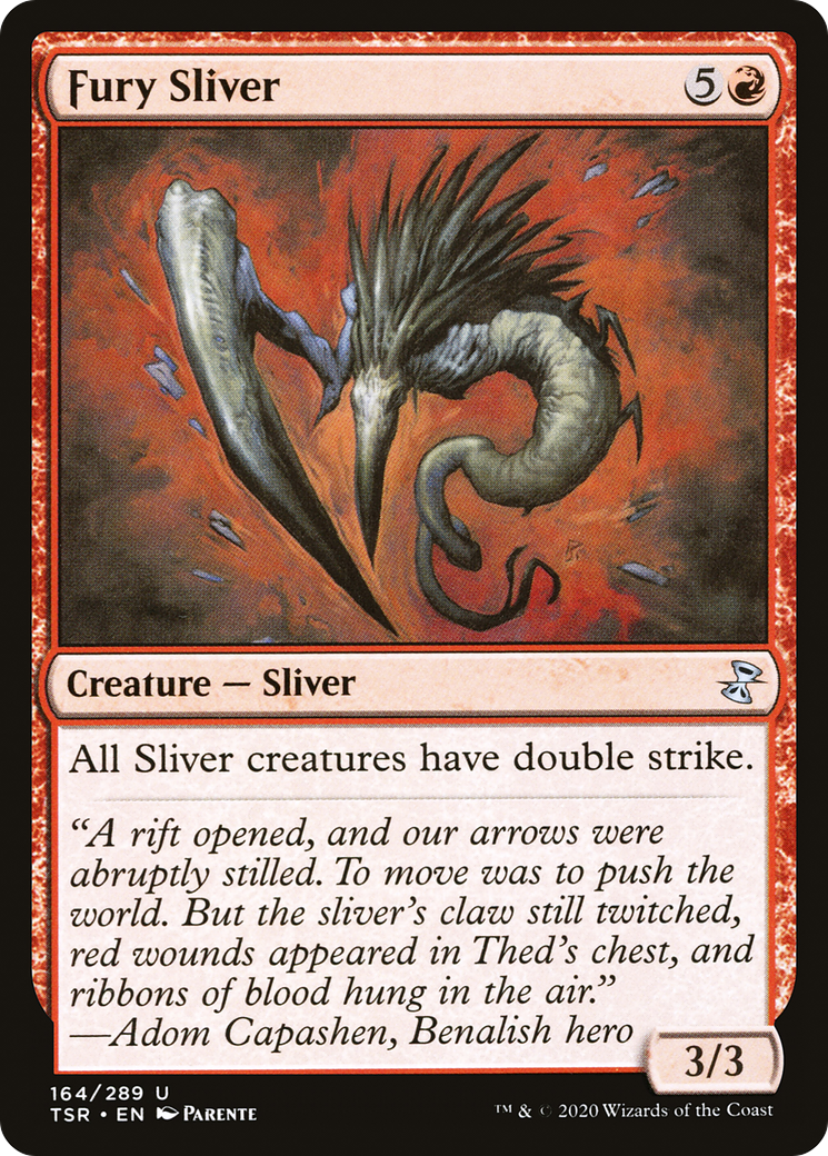 Fury Sliver [Time Spiral Remastered] Foil