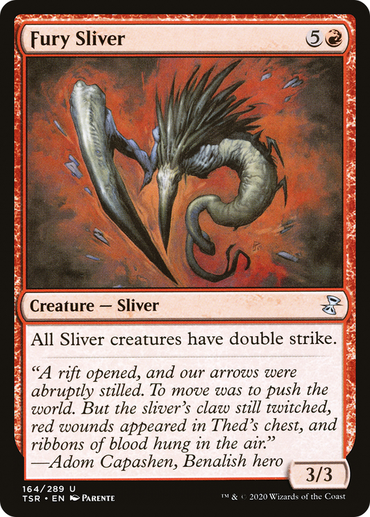Fury Sliver [Time Spiral Remastered] Foil
