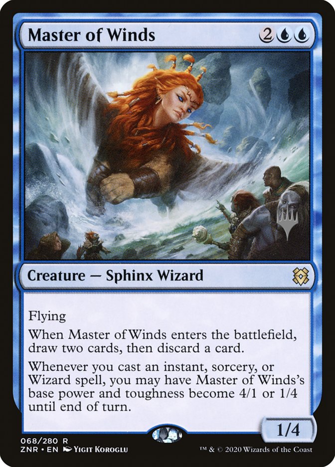 Master of Winds (Promo Pack) [Zendikar Rising Promos] | Silver Goblin