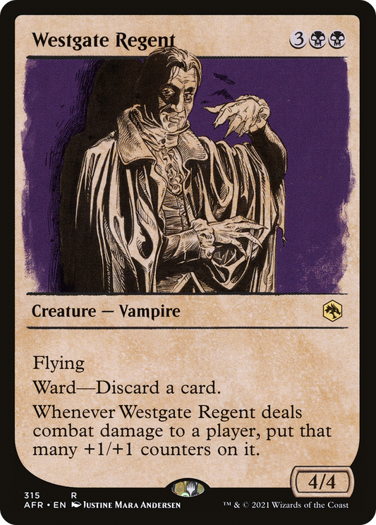 Westgate Regent (Showcase) [Dungeons & Dragons: Adventures in the Forgotten Realms] Foil