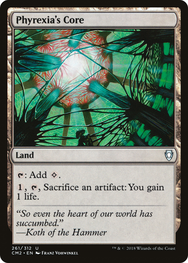 Phyrexia's Core (261) - Commander Anthology Volume II