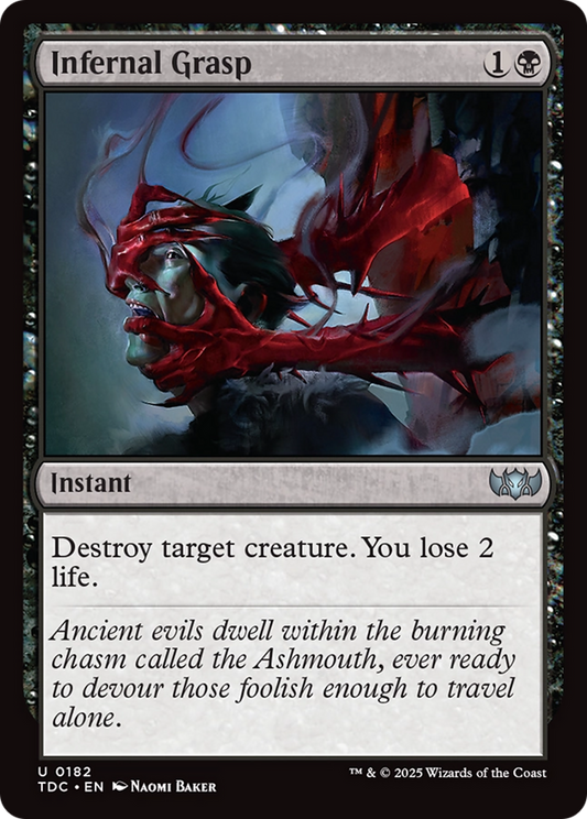 Infernal Grasp (182) - Commander: Tarkir: Dragonstorm