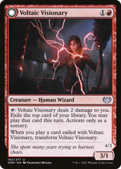 Voltaic Visionary // Volt-Charged Berserker [Innistrad: Crimson Vow] | Silver Goblin