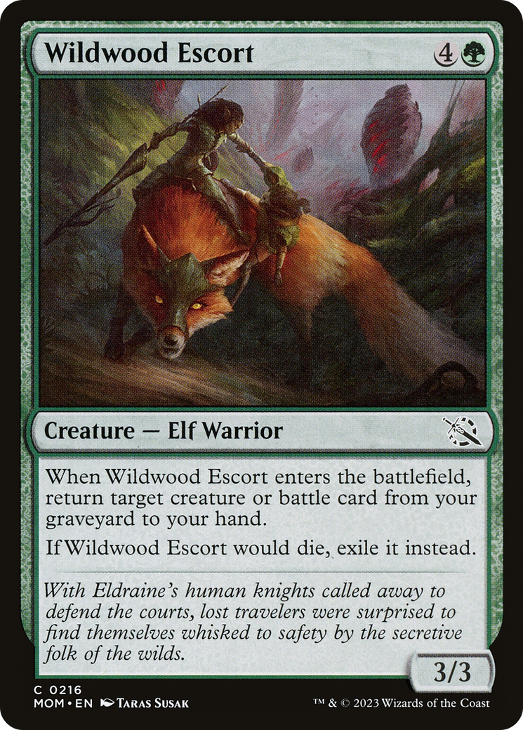 Wildwood Escort [March of the Machine] Foil