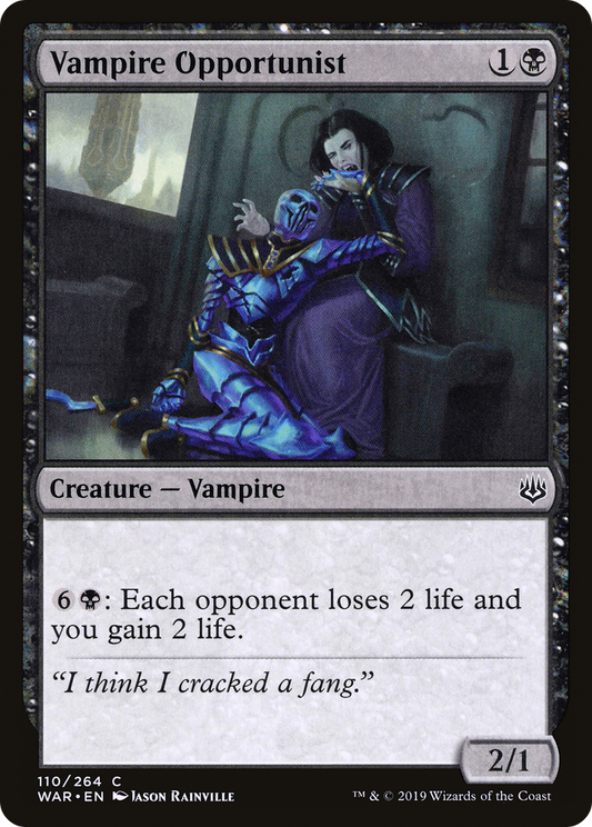 Vampire Opportunist [War of the Spark] Foil
