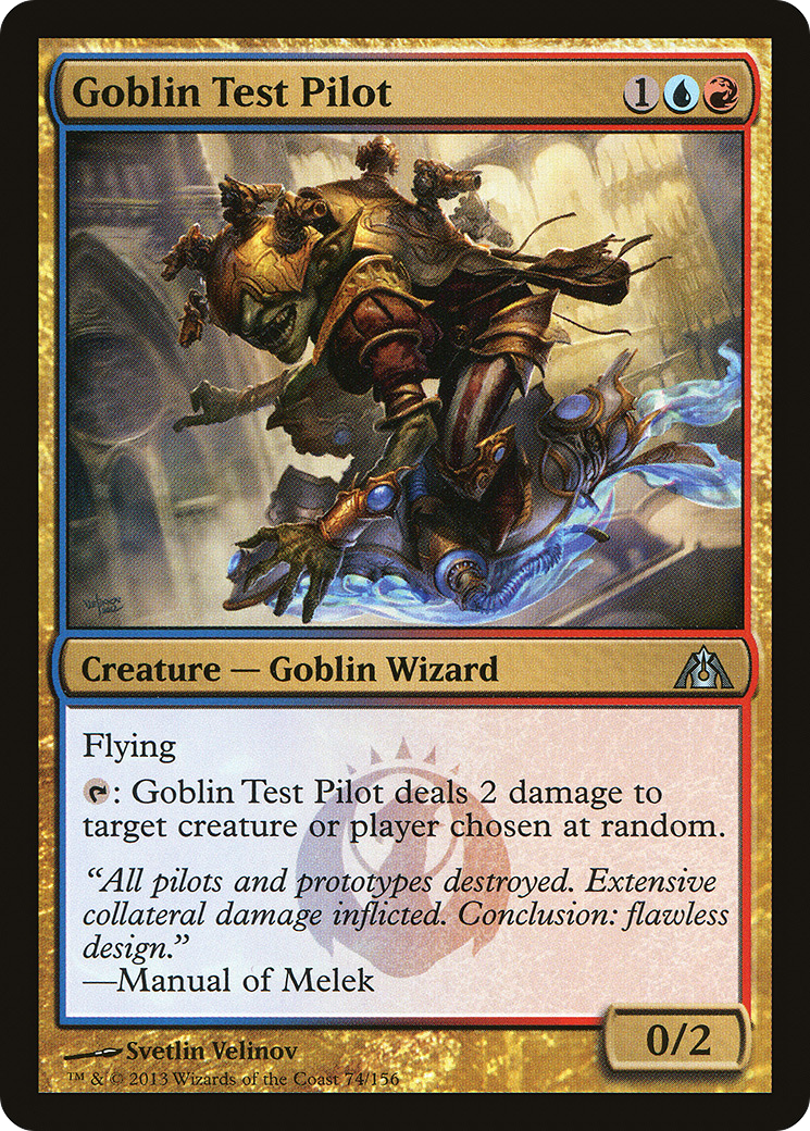 Goblin Test Pilot [Dragon's Maze] Foil