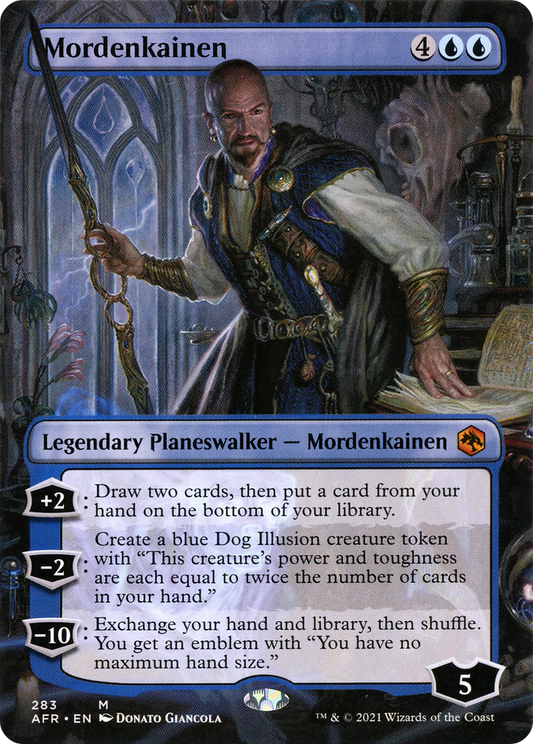Mordenkainen (Borderless) [Dungeons & Dragons: Adventures in the Forgotten Realms] Foil