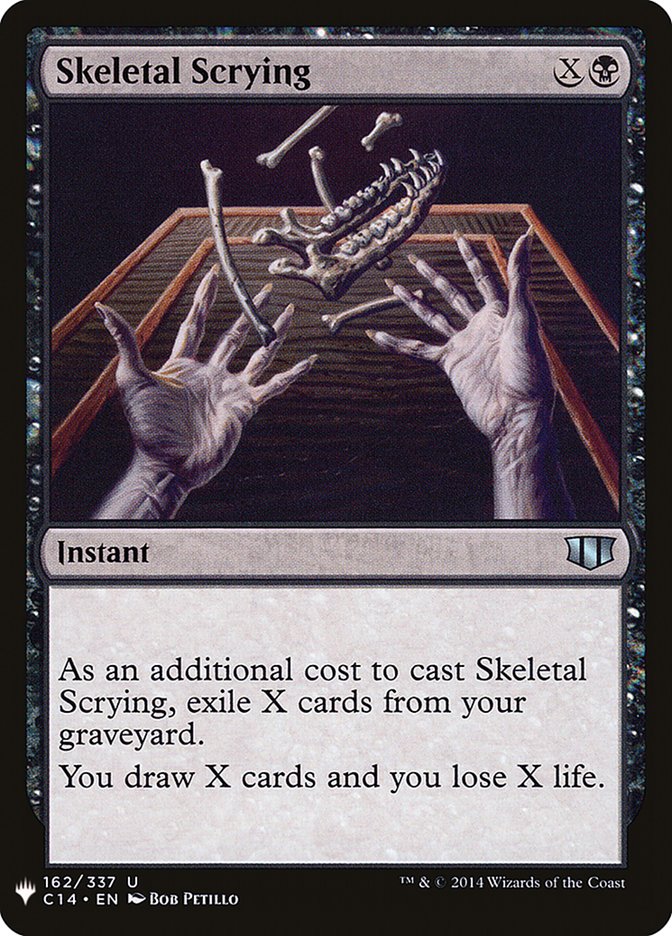 Skeletal Scrying [Mystery Booster] | Silver Goblin