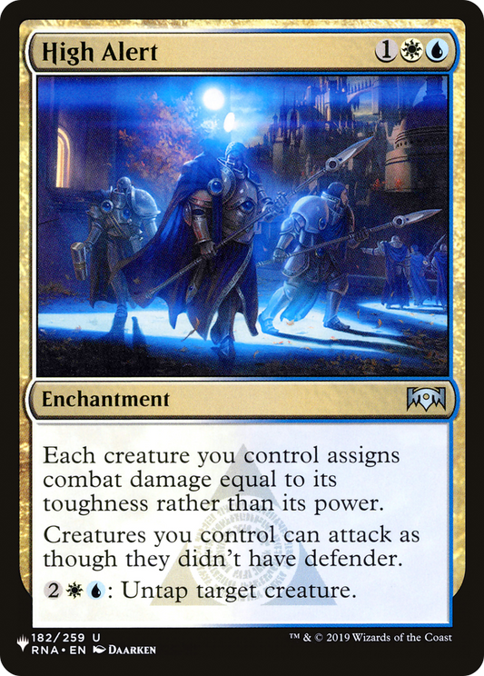 High Alert (RNA-182)