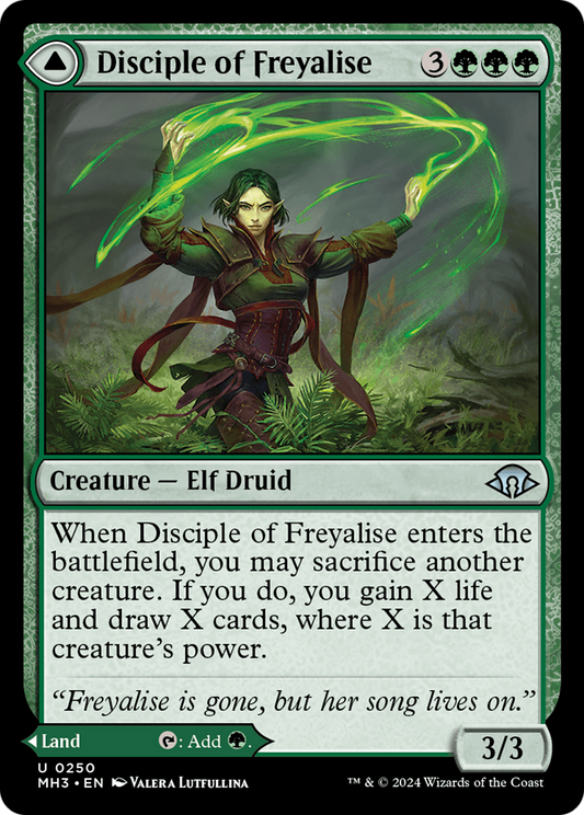 Disciple of Freyalise [Modern Horizons 3] Foil