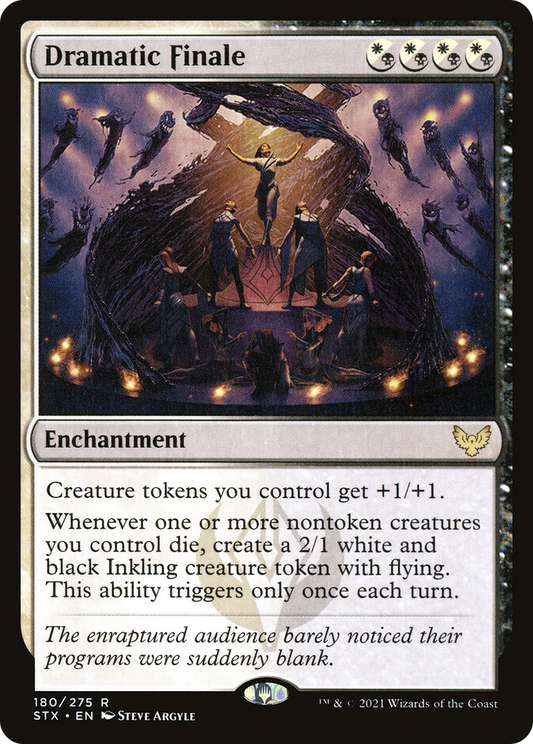 Dramatic Finale [Strixhaven: School of Mages] Foil