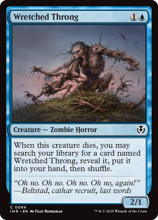 Wretched Throng Foil (094) - Innistrad Remastered
