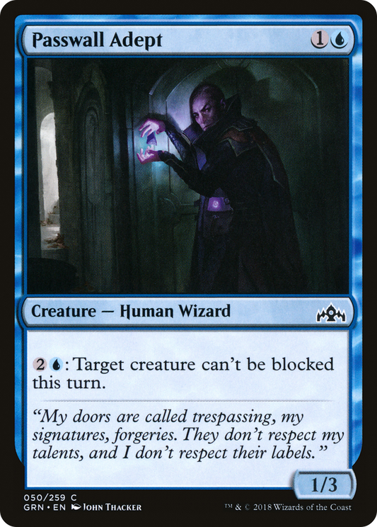 Passwall Adept [Guilds of Ravnica] Foil
