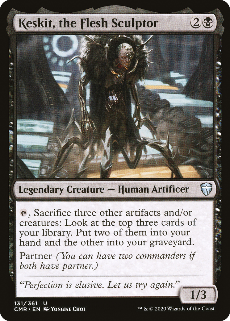 Keskit, the Flesh Sculptor [Commander Legends] Foil