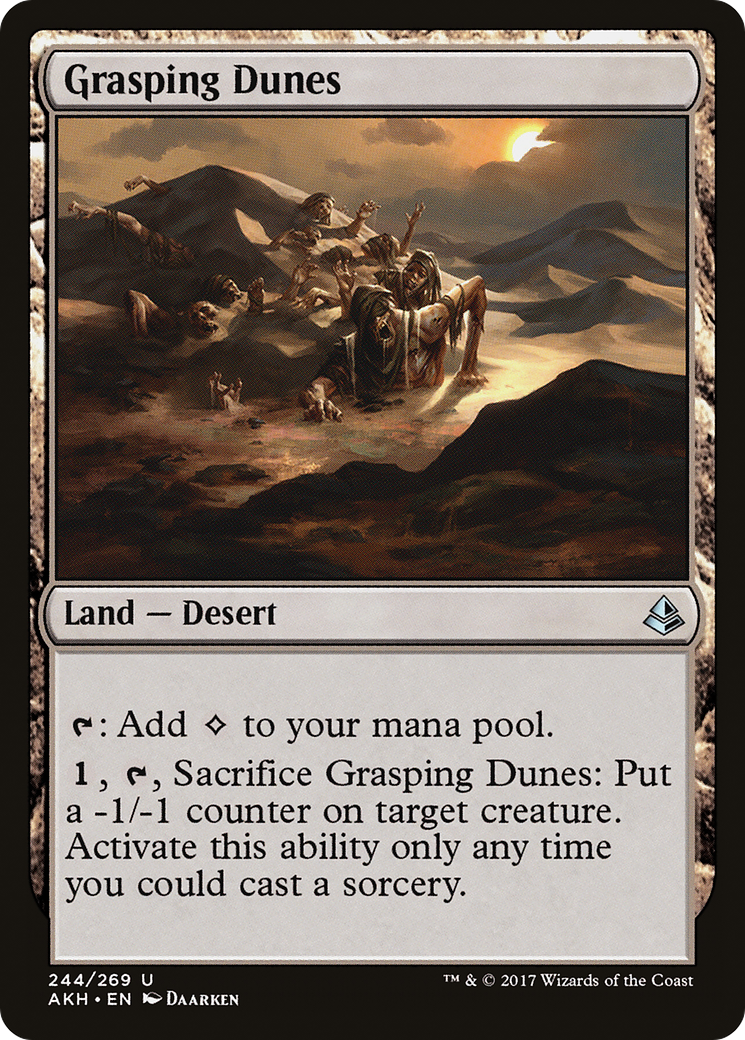 Grasping Dunes [Amonkhet] Foil