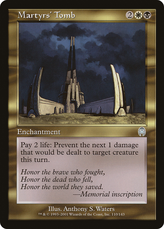 Martyrs' Tomb [Apocalypse] Foil
