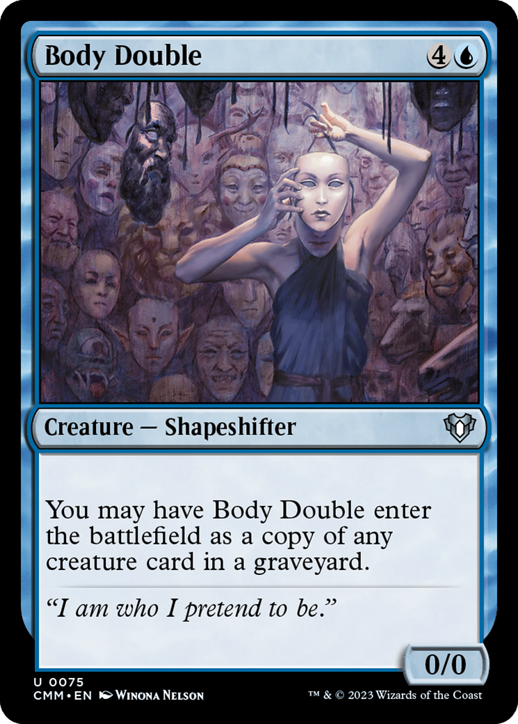 Body Double [Commander Masters] | Silver Goblin