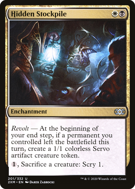 Hidden Stockpile [Double Masters] Foil