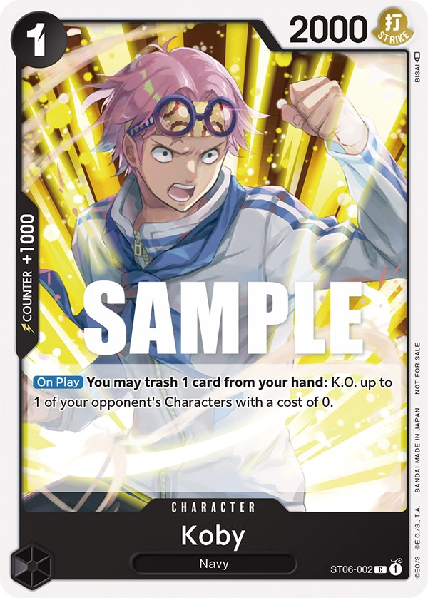Koby (Promotion Pack 2023) [One Piece Promotion Cards] | Silver Goblin